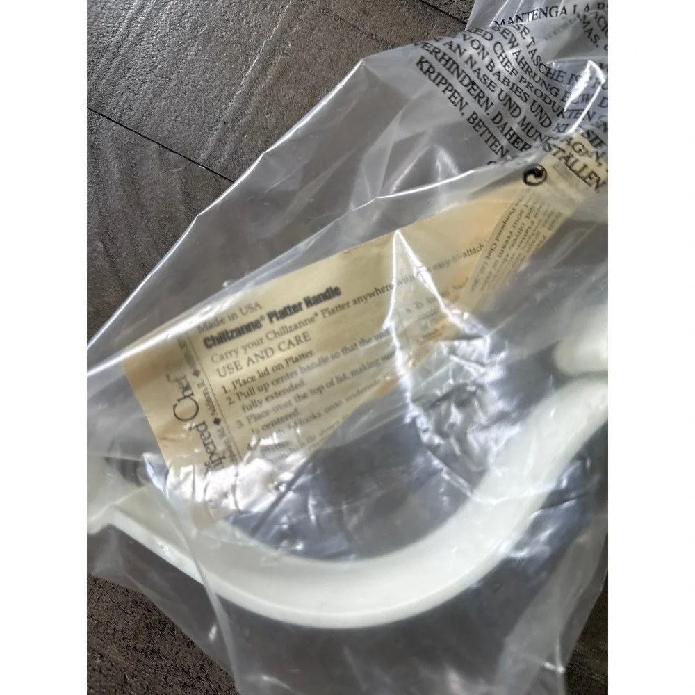 Pampered Chef #2780 Large Chillzanne Platter Domed Lid w/ Handle Original Box